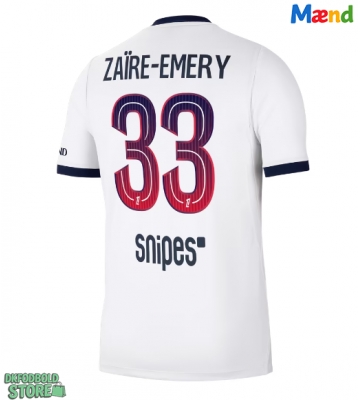 Paris Saint-Germain Warren Zaire-Emery #33 Replika Udebanetrøje 2026-27 Kortærmet